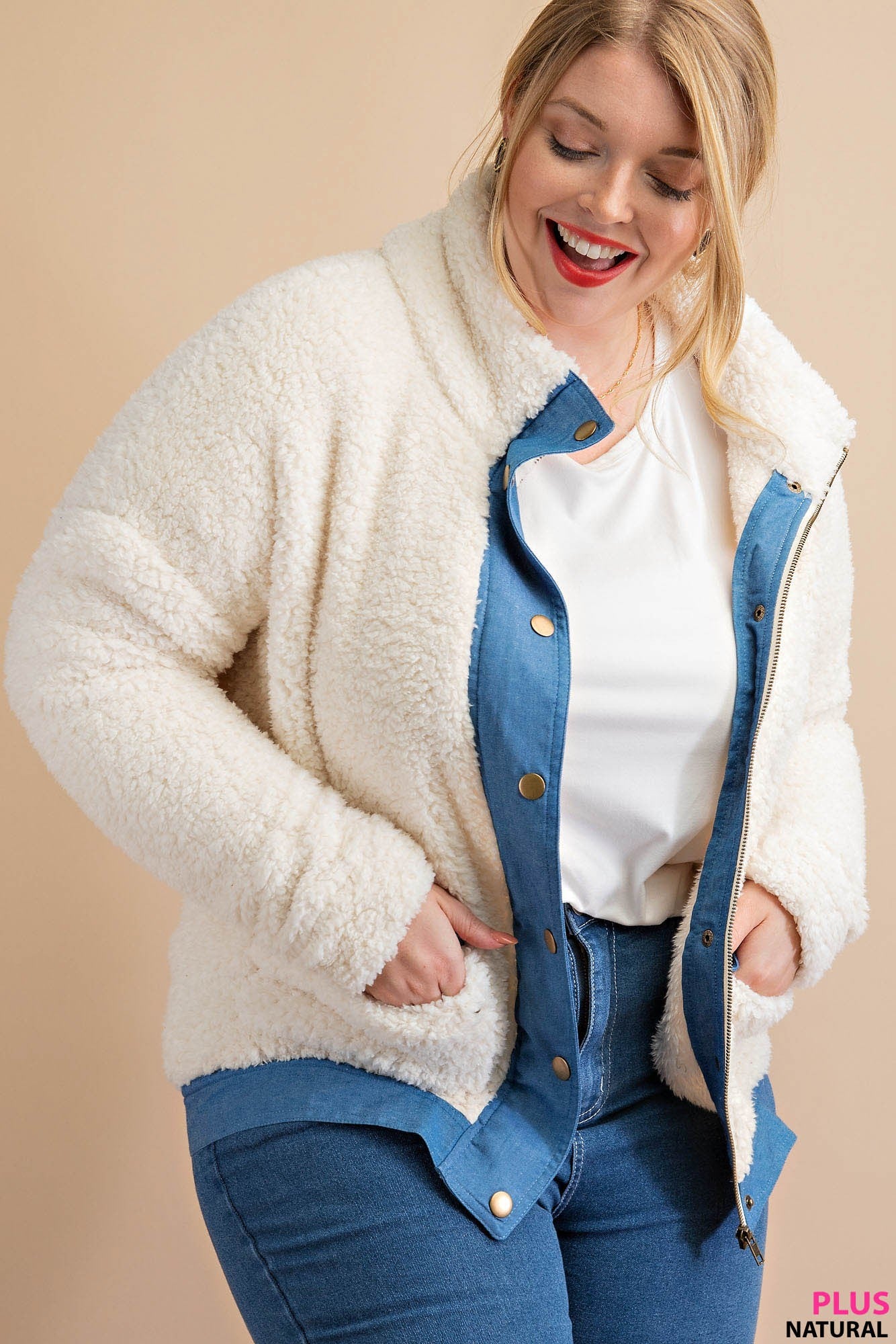 Sherpa Chambray Jacket