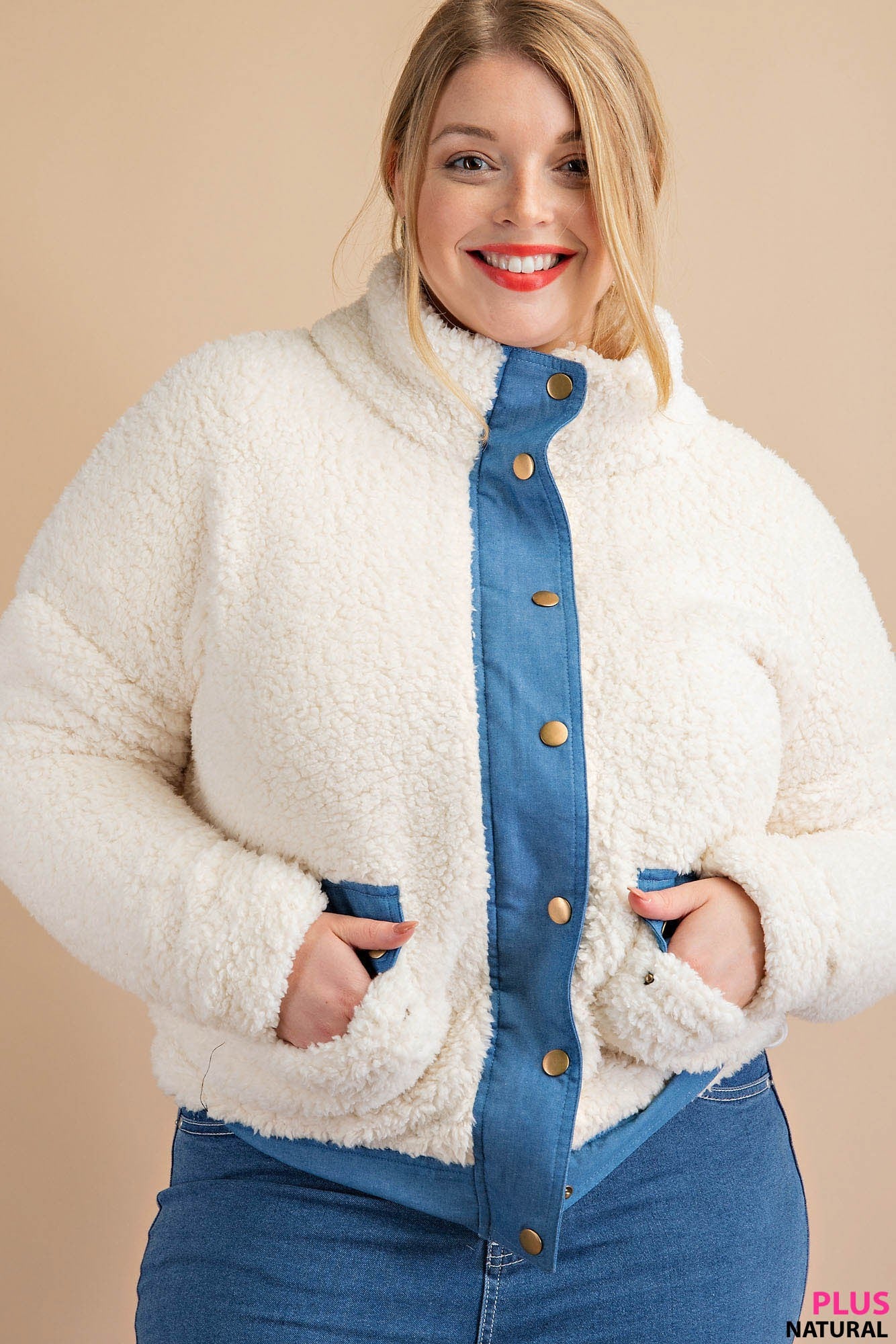 Sherpa Chambray Jacket