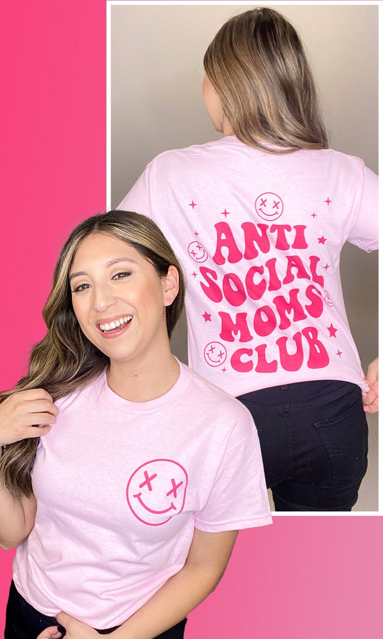 Antisocial Mom Tee