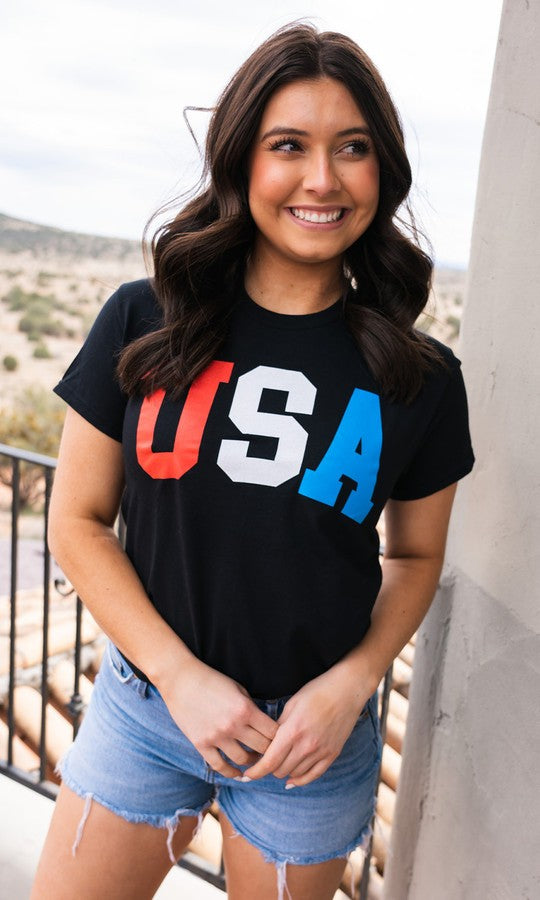 Collegiate USA Tee