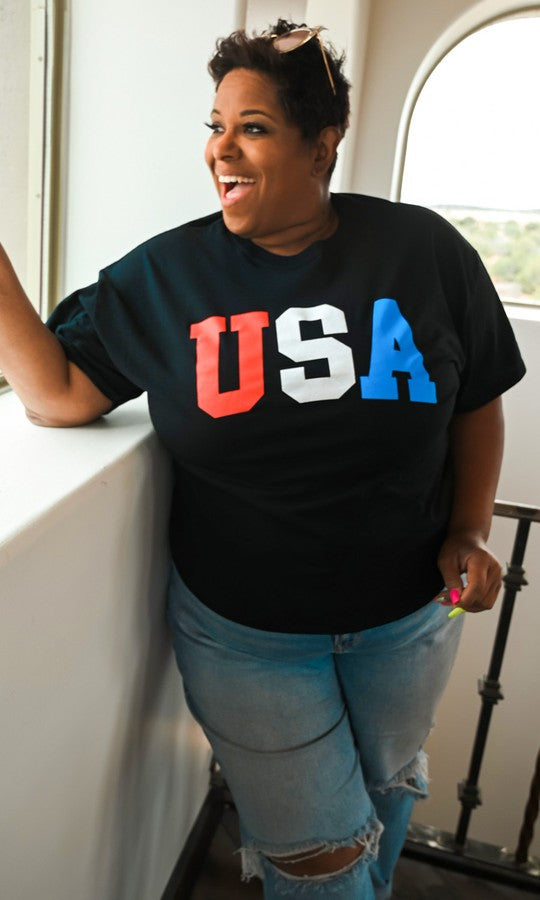 Collegiate USA Tee