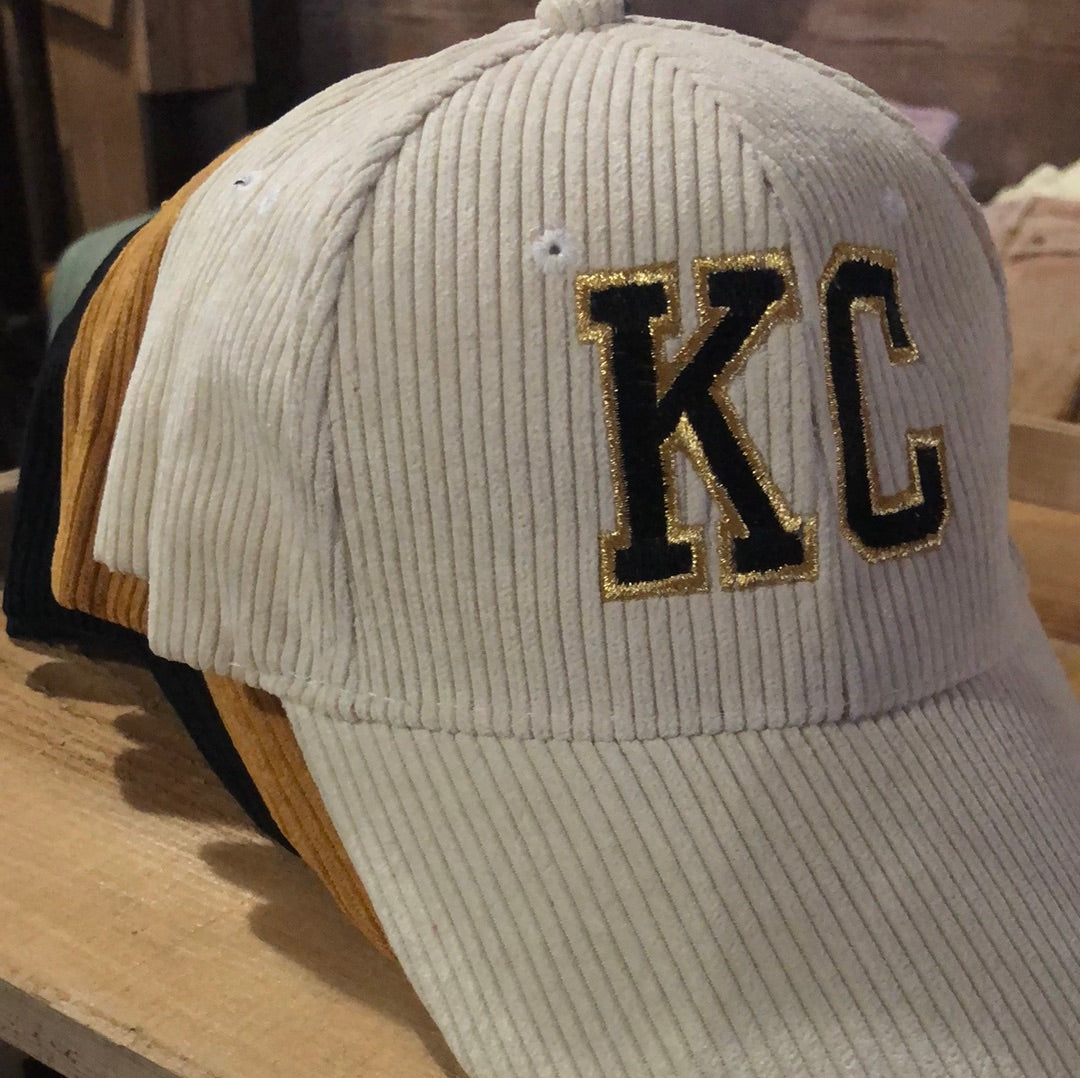 GAMEDAY KC Corduroy Hats
