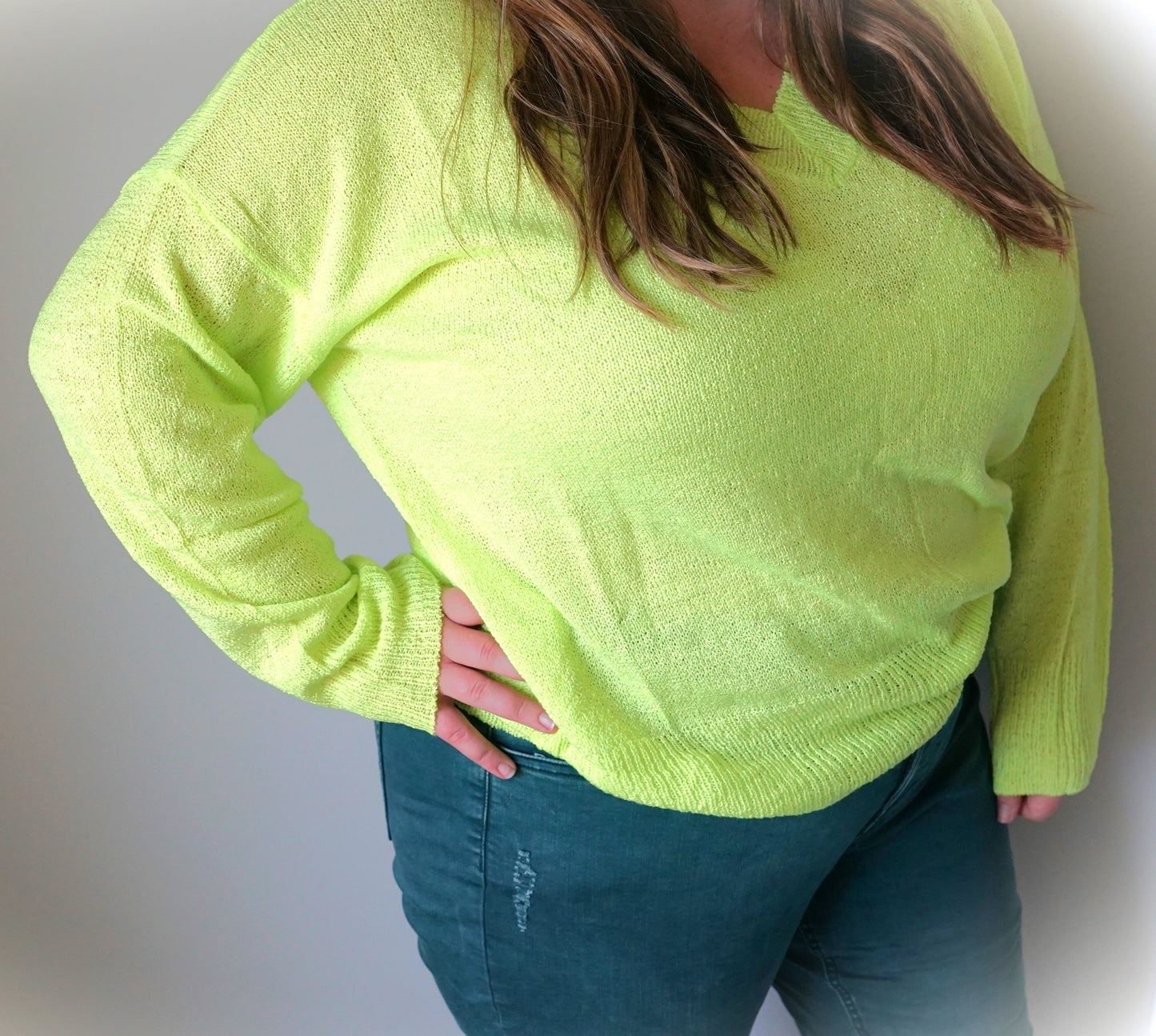 Neon Pop Sweater 1X-3X