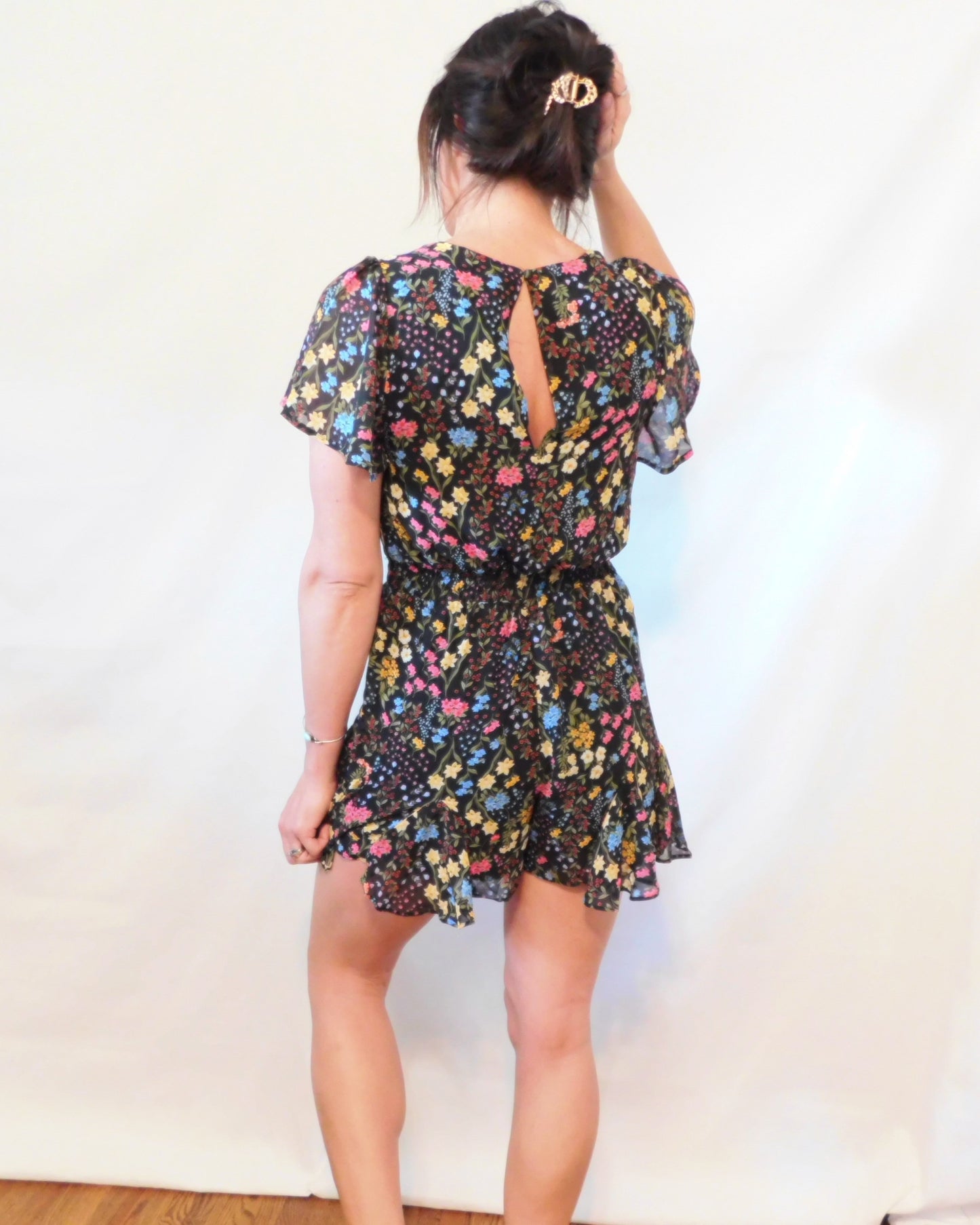 Floral Countryside Romper XS-3X