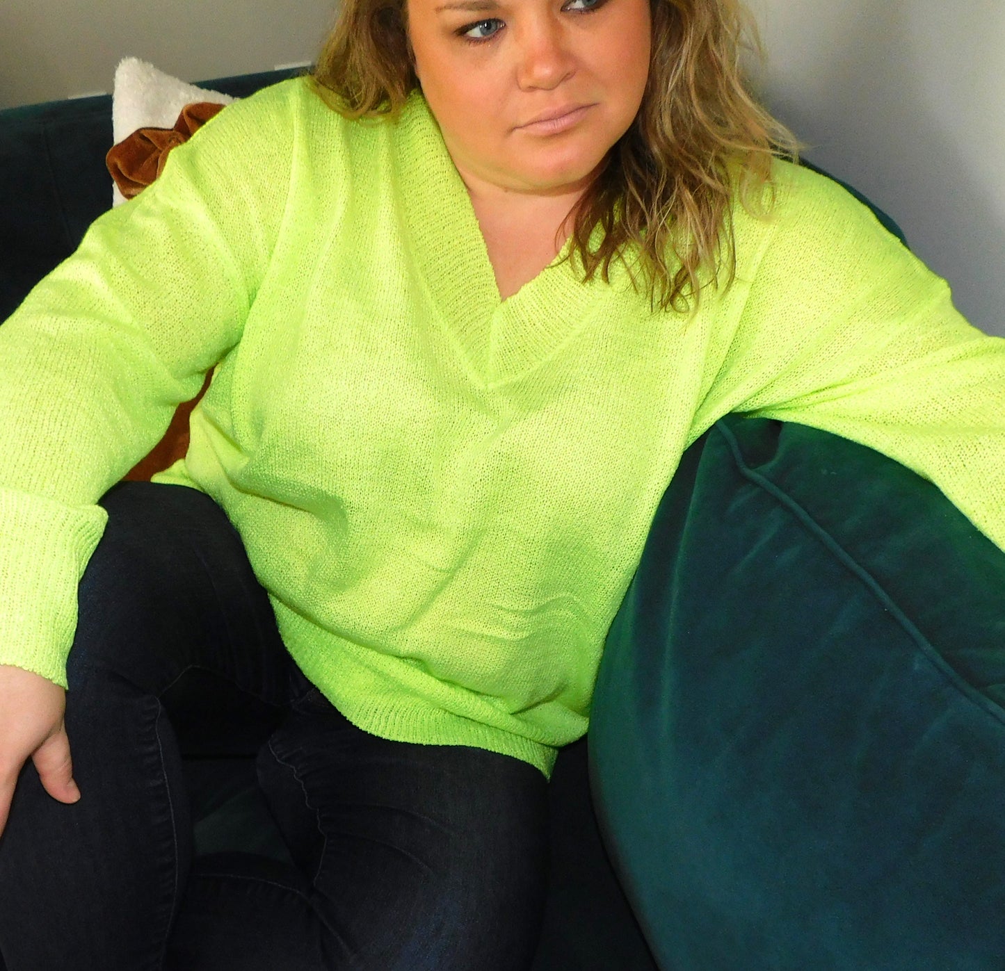 Neon Pop Sweater 1X-3X