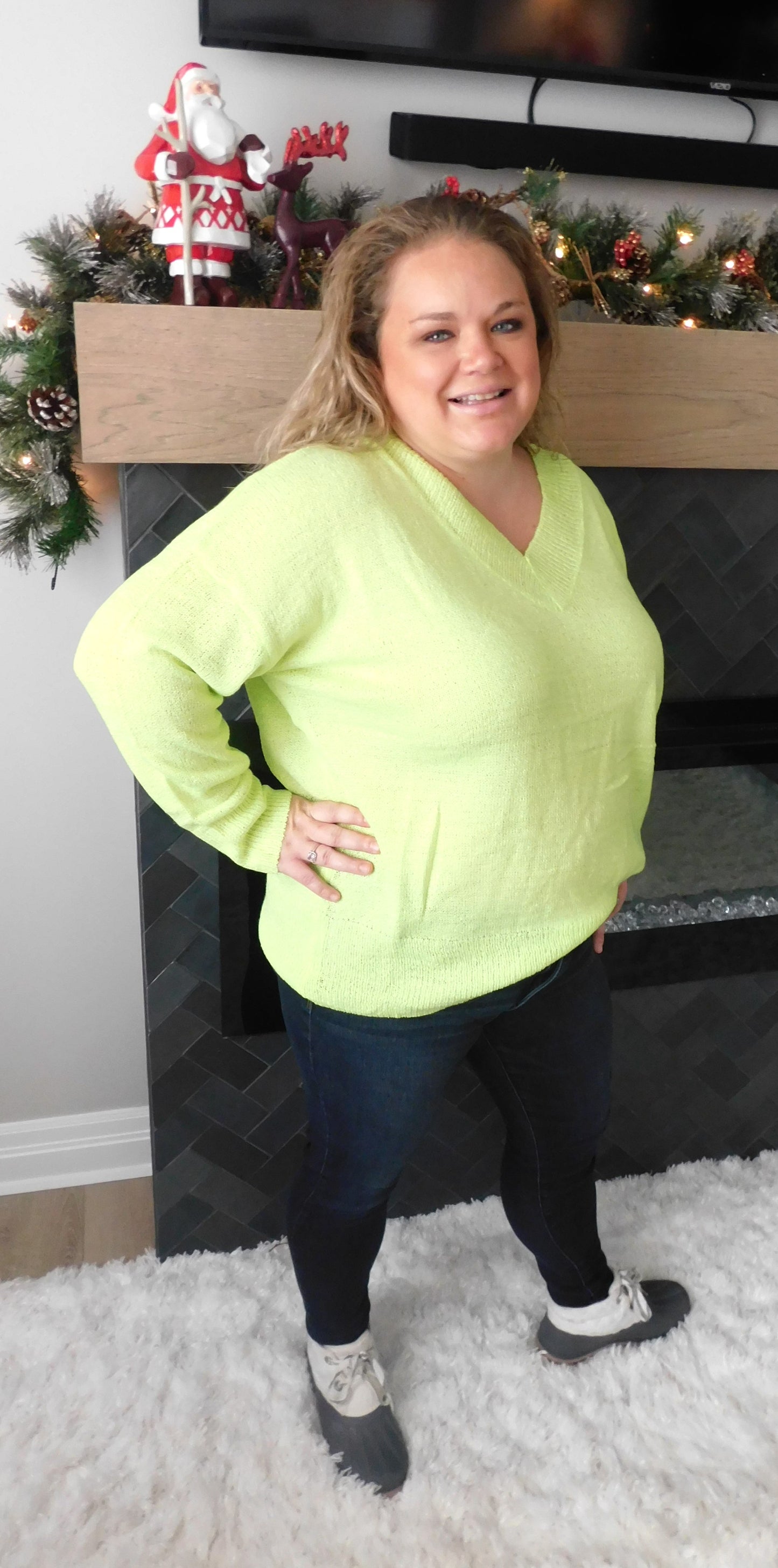 Neon Pop Sweater 1X-3X