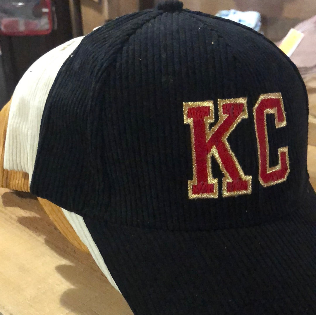 GAMEDAY KC Corduroy Hats