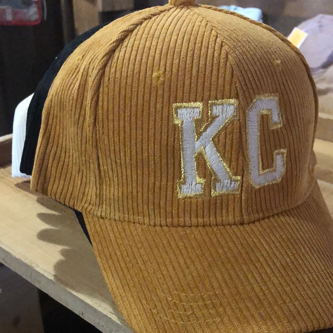 GAMEDAY KC Corduroy Hats