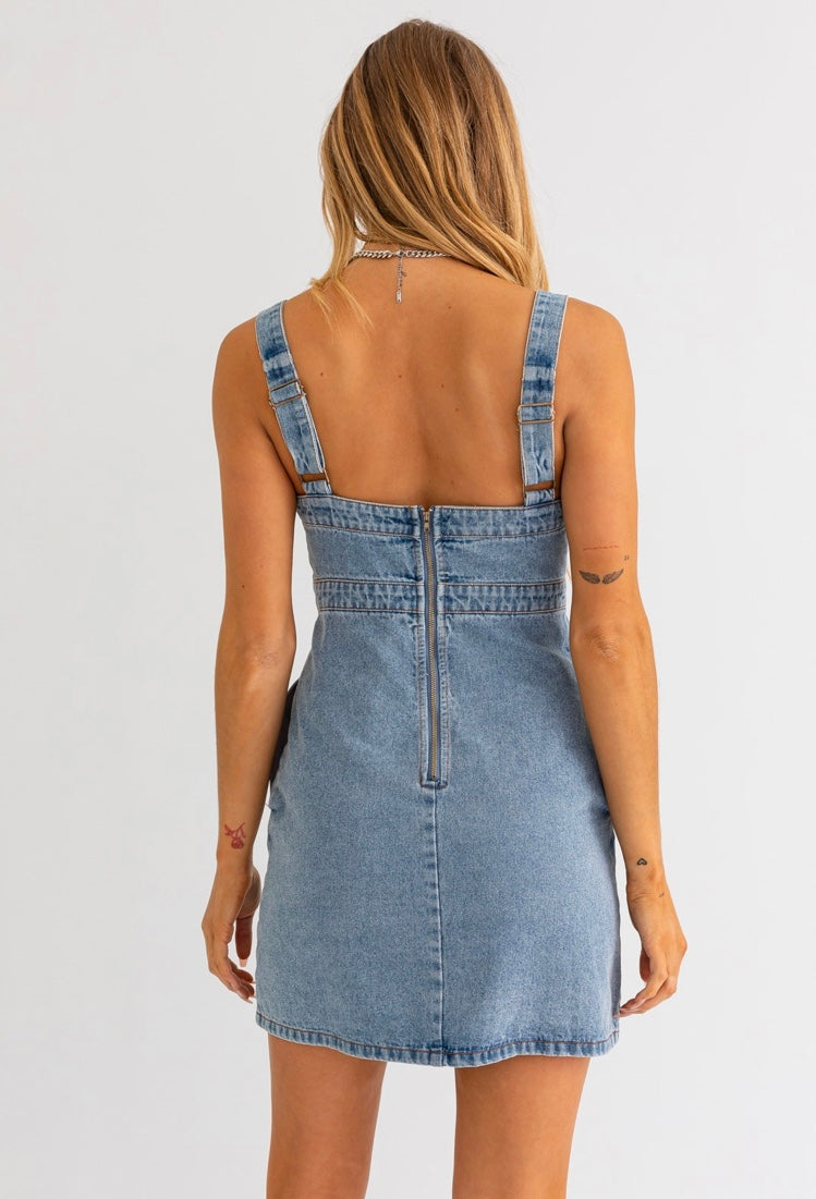 Billabong best sale denim dress